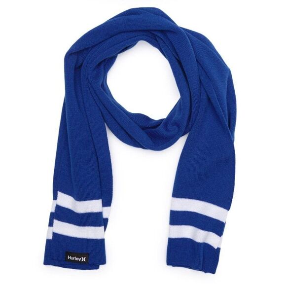 NEW! Hurley New Yorker Beanie & Scarf Set in Coastal Blue. New with tag! - Picture 3 of 12